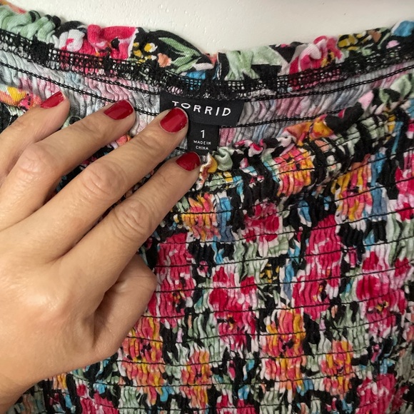 Torrid smocked top - Picture 3 of 3